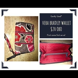 Vera Bradley Cherry Blossom Wallet-RETIRED
